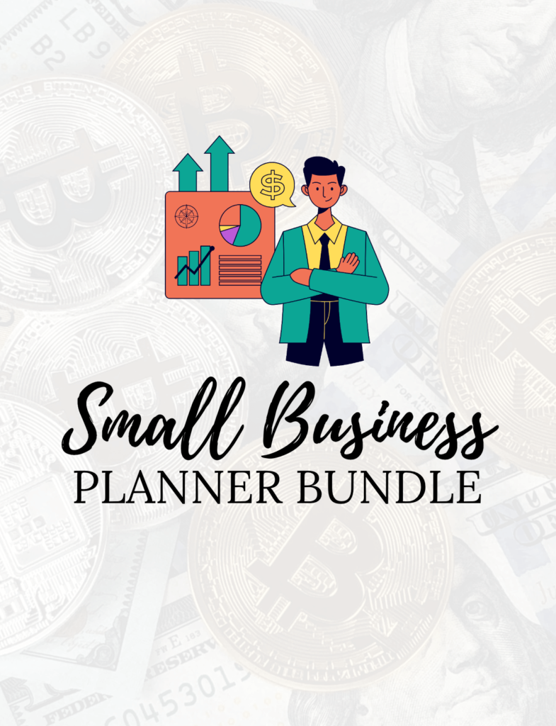 Small Business Planner - 61 Customizable Canva Templates & PDF